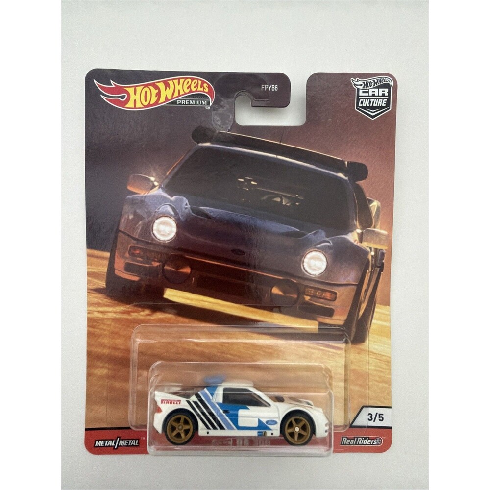 Hot Wheels Thrill Climbers 3/5 Ford RS 200 Premium Car Culture 1/64 Vehicle New
